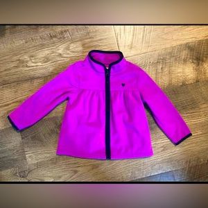 Osh kosh pink fleece jacket 3T